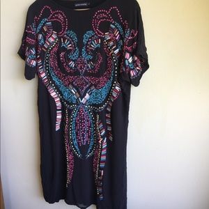 Unique vintage Antik Batik sequin top